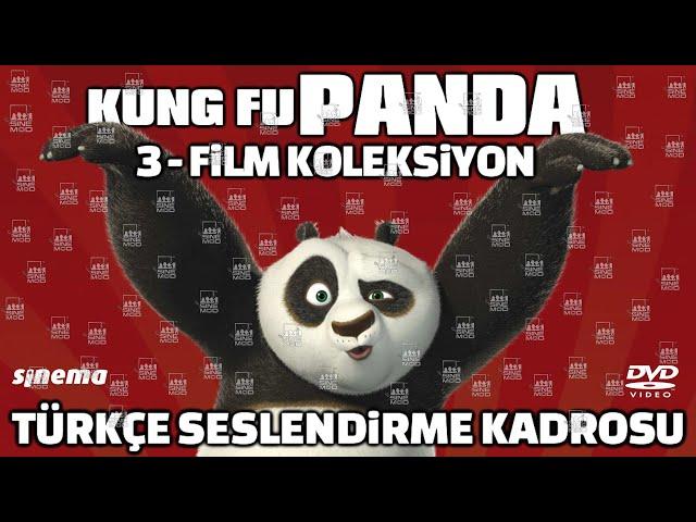 Kung Fu Panda Serisi (3-Film) Türkçe Dublaj Kadrosu