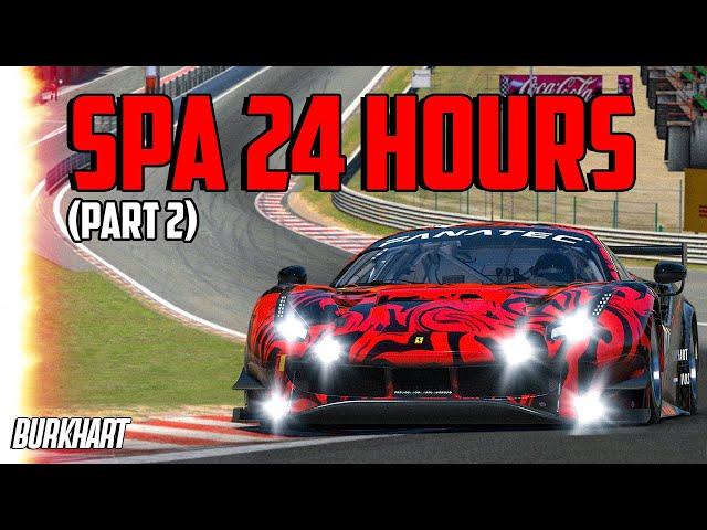 My First 24 Hour Race! iRacing's Spa24 pt.2