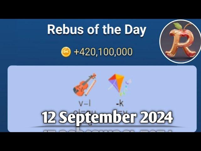 12 & 13 September Rebus of the Day Musk Empire |X Empire Rebus of the Day code|Rebus of the Day Code