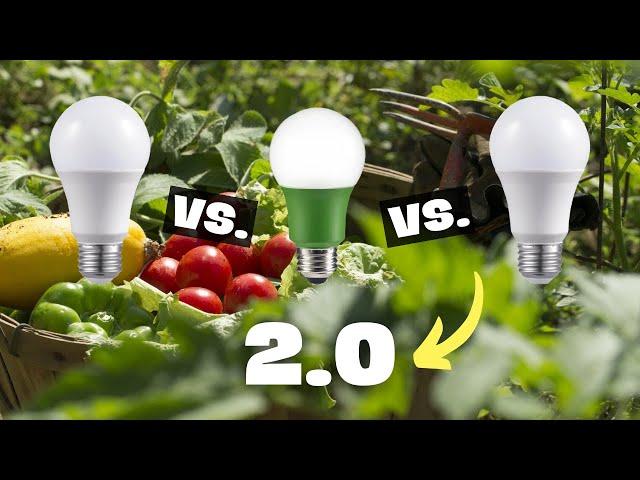 Full Spectrum vs. 3000k vs. 5000k LED Bulbs - A look at the best options for your seedlings & wallet