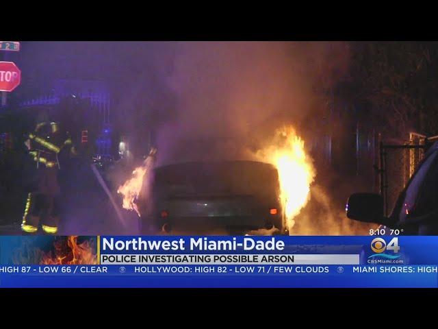 Arson Investigation In NW Miami-Dade