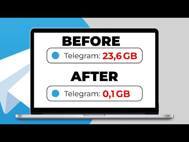 How To Clear Telegram Cache On PC / MacBook / Laptop in 2022 | Storage Deleting