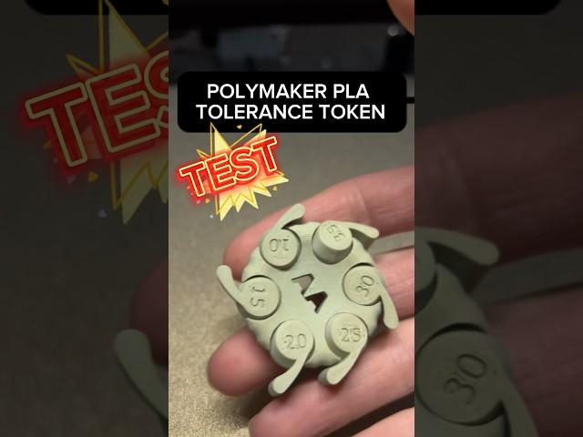 Can Polymaker pass the tolerance coin test?
