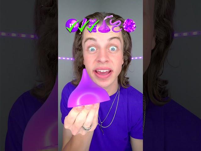 Giant Purple Candy ASMR!? 