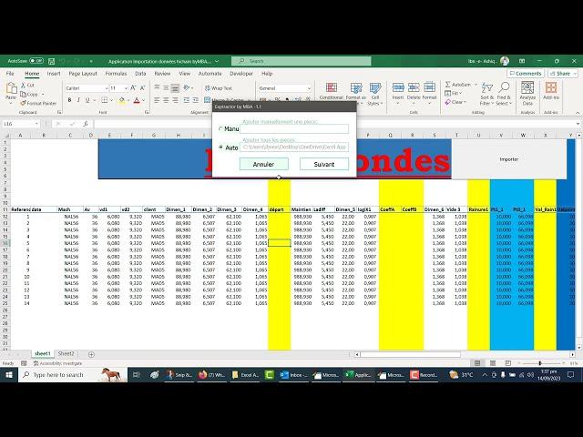 Effortless Data Import in Excel with Modern UI Buttons | Excel VBA Tutorial