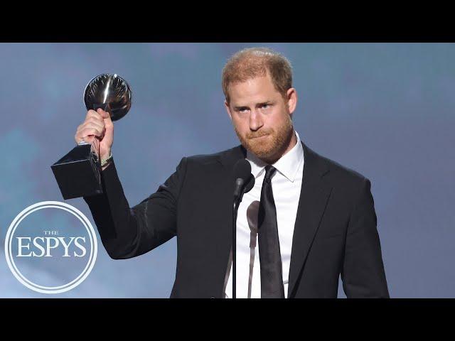 Prince Harry’s speech after winning Pat Tillman Award for Service | 2024 ESPYS