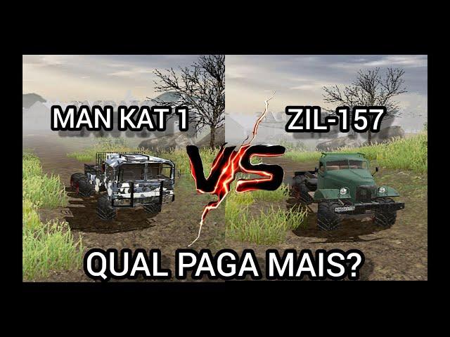 RTHD MAN KAT1 VS ZILL 157 TESTE DE CAMINHÕES