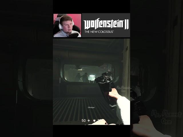  Ловушка Для Нацистов! || Wolfenstein II: The New Colossus #shorts