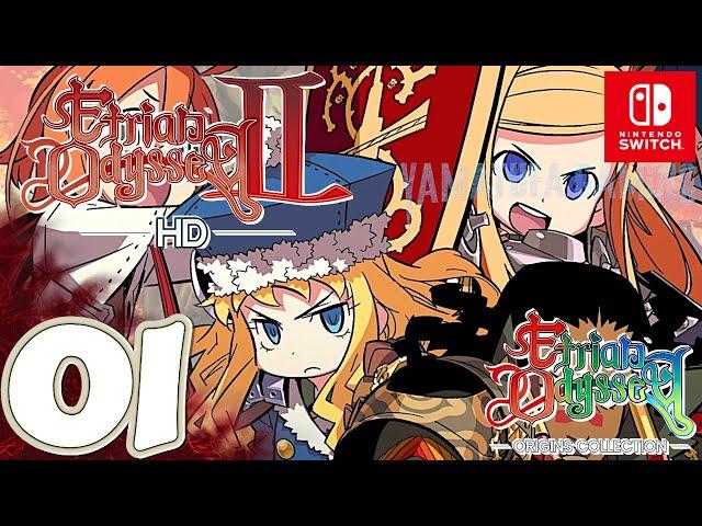 Etrian Odyssey II HD [Switch] | Gameplay Walkthrough Part 1 Prologue | No Commentary