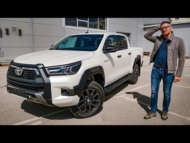 Новый Toyota Hilux 2020 Мощный как Амарок. Продвинутый как Айфон. Обзор Игорь Бурцев