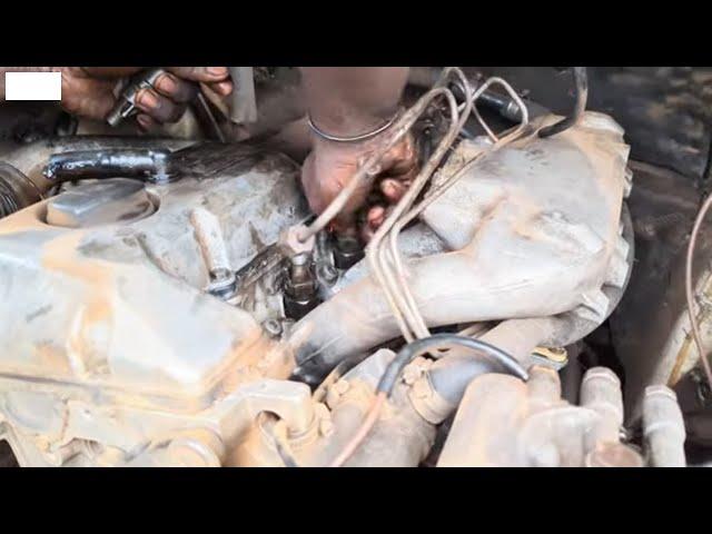 Leaked Injector Nozzle Fixing: How to Start Minibus Diesel Engine