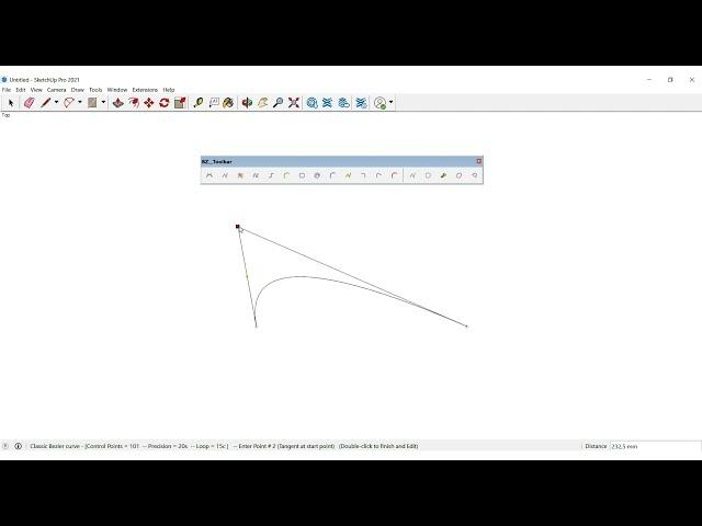 SketchUp. Плагин месяца — Bezier Spline | Софт Культура