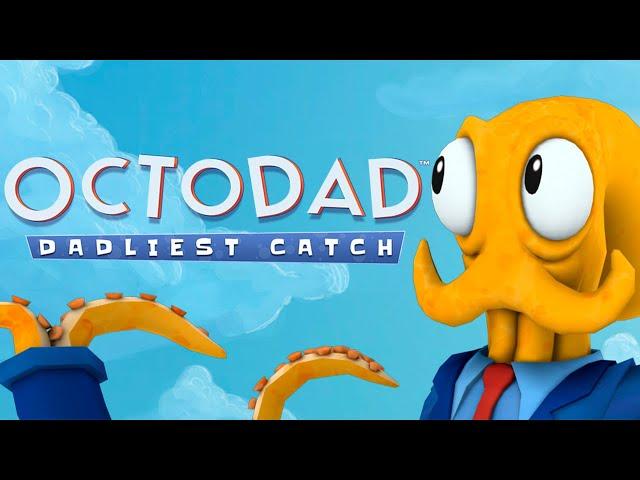 Угарный Батя-Осьминог | Octodad: Dadliest Catch (Вырезка со Стрима)