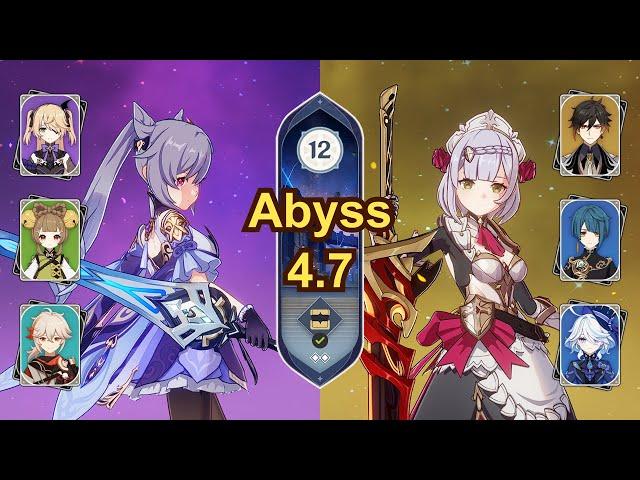 Keqing | Noelle | Spiral Abyss 4.7 | Genshin Impact