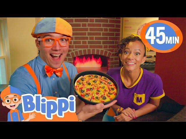 Blippi And Meekah Pretend Play Together! | BEST OF BLIPPI TOYS | Educational Videos for Kids