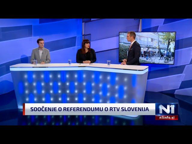 N1 STUDIO: Soočenje Uroša Urbanije in Nike Kovač o RTV Slovenija