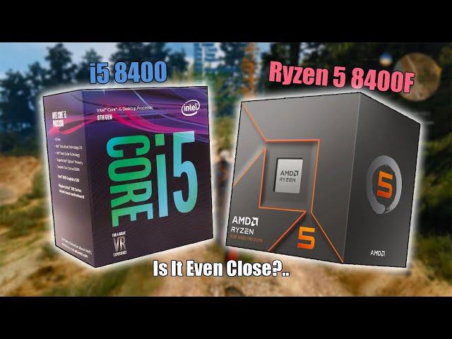 Intel Core i5 8400 Vs AMD Ryzen 5 8400F - Is It Even Close?