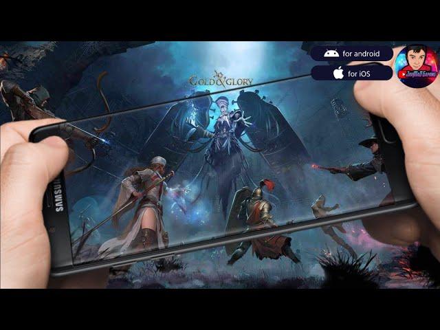 GOLD AND GLORY (EN/BETA) 2024 Online PVPVE-Dungeon Arena Android-Gameplay