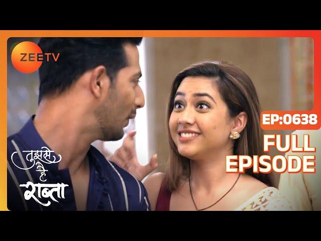 Sampada Scares Avni - Tujhse Hai Raabta - Full ep 638 - Zee TV