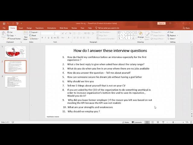 CareerLife Nigeria Mentoring Session: Demistifying Difficult Interview Questions