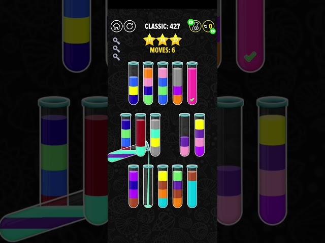 color water sort 3D level 427