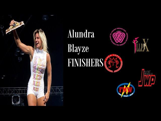 Alundra Blayze Finishers Compilation