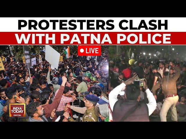 Bihar BPSC Protest LIVE: Protesters Clash With Patna Police, Cops Lathicharge On Students In Patna