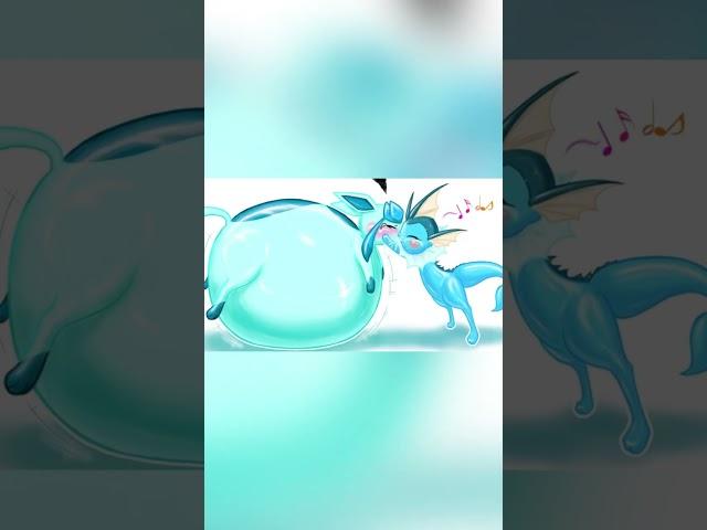 Glaceon&Vaporeon【My Artwork】