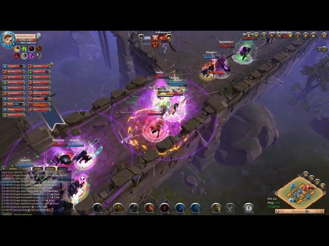 Martlock City GvG - Blue Army vs Error 404 - Albion Online