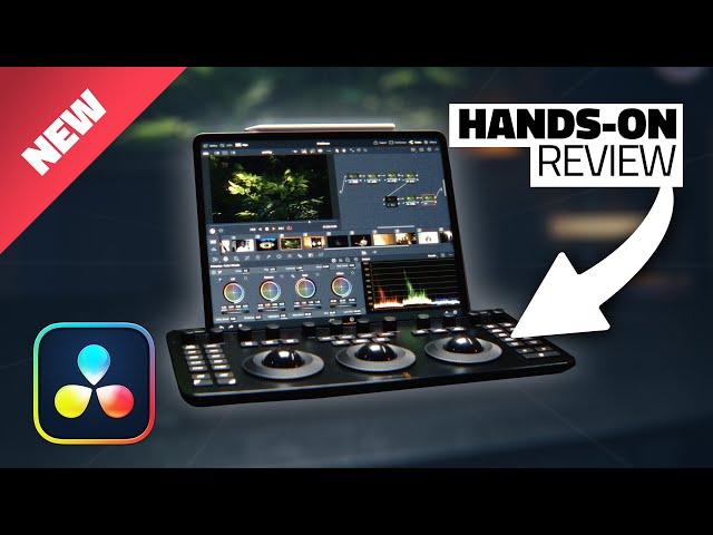 MICRO COLOR PANEL Hands On Review - Blackmagic DaVinci Resolve 19 iPad Pro NAB Show 2024