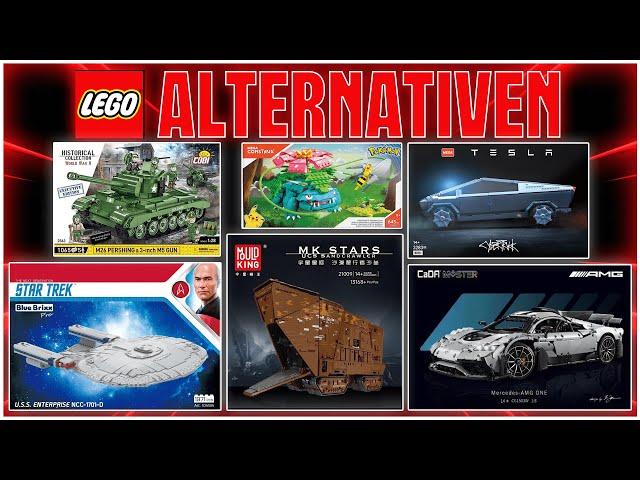 Das sind die besten Alternativen zu LEGO! Cobi, CaDa, Mouldking...