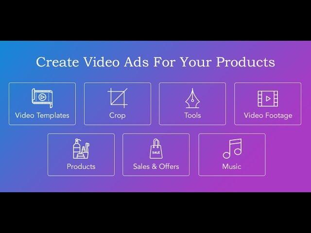 Ad Maker, Video Editor, Product Marketing App