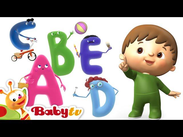 ABC Song | Letters with Charlie | Nursery Rhymes & Kids Songs  | @BabyTV