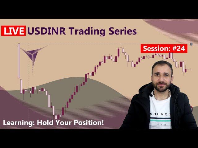 USDINR Live Trading Session #24 : USDINR Trading for Beginners With 80% Plus Win Rate