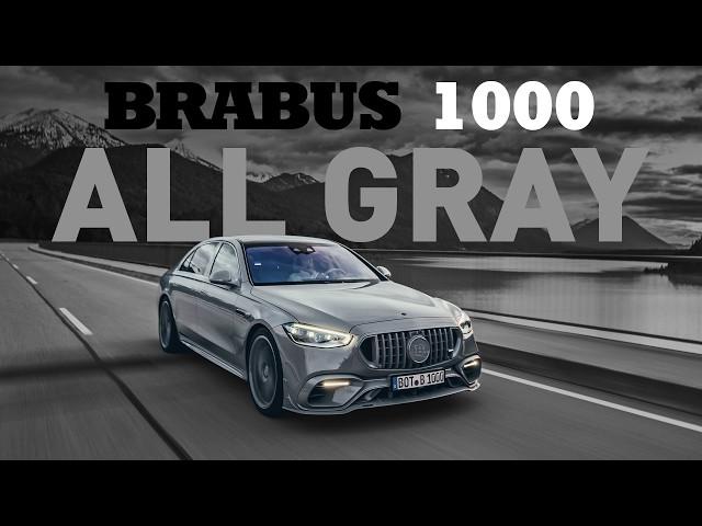 BRABUS 1000 #ALLGRAYEVERYTHING | A Hybrid Dreamscape