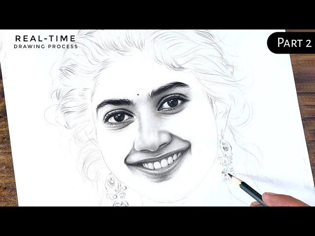 Real Time Drawing Process PART 2 | By Harsh Guru Arts