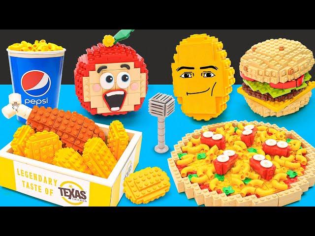 Gegagedigedagedago in the Lego Food World of Apu | Lego Food Adventures | Lego Apu and Friends