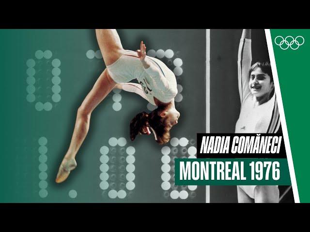 Nadia Comăneci ‍️ - All seven perfect 's at Montreal 1976