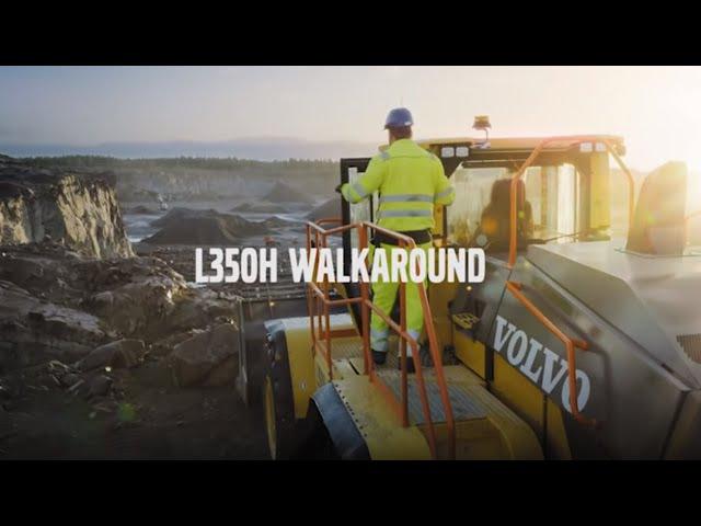 Volvo L350H wheel loader Walk around: Smarter, Faster, Tougher