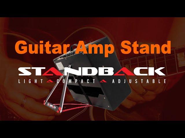 Standback Guitar Amp Tilt Back Stand at NAMM 2018 | MikesGigTV