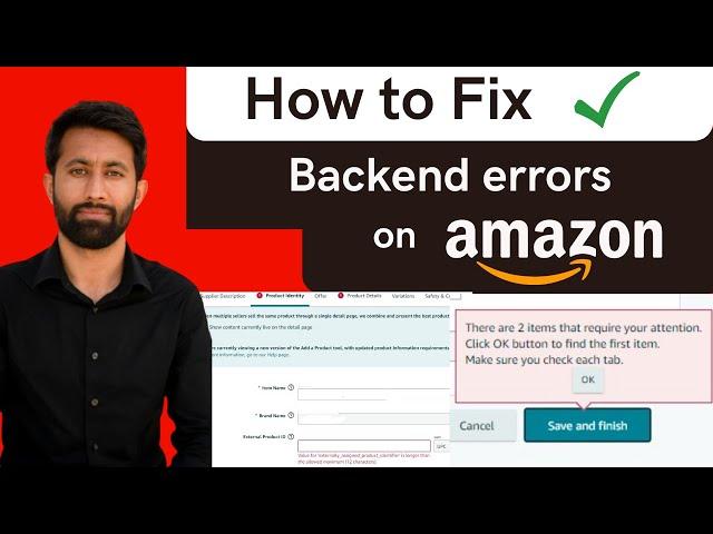 How to Fix Amazon Product Listing Errors | Tips and Tricks | Fix Listing Errors On Amazon FBA PL.