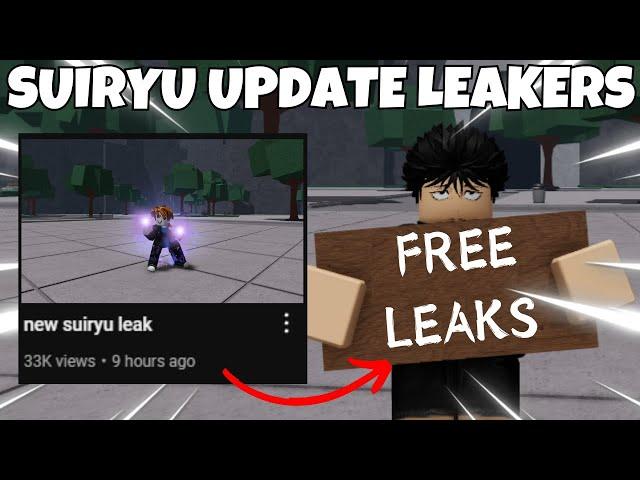 The Strongest Battlegrounds NO SUIRYU UPDATE + NEW SUIRYU UPDATE LEAKERS DRAMA