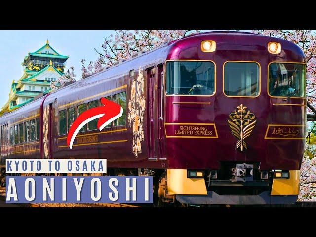 Riding Japan's $10 LUXURY Aoniyoshi Train from Kyoto! 