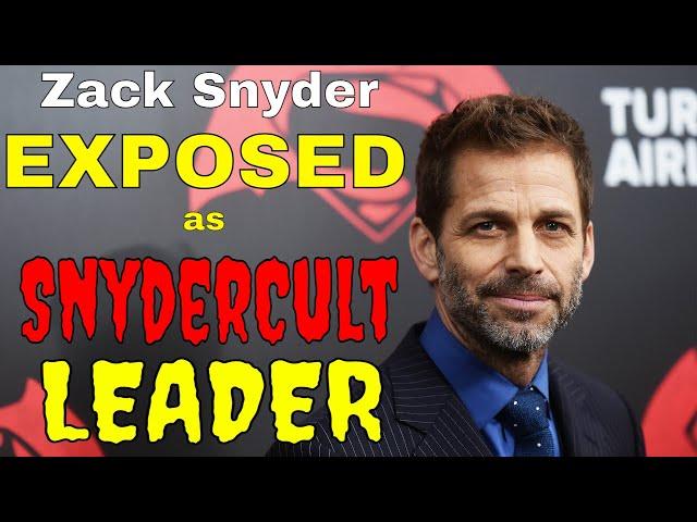 Zack Snyder Outs Himself as "SnyderCult" Leader.