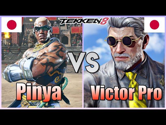 Tekken 8  ▰  PINYA (Rank #1 Raven) Vs Victor Pro (Victor) ▰ Player Matches!