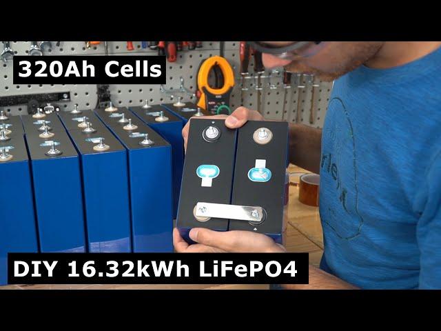 DIY 48V 320Ah Grade B LiFePO4 Battery Build: 16kWh for $2,810?!