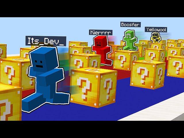 Minecraft LUCKY BLOCK Race