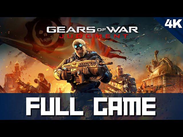 GEARS OF WAR JUDGMENT Full Gameplay Walkthrough (4K 60FPS) No Commentary