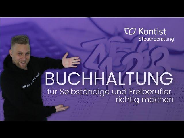 Buchhaltung für Selbstständige | Buchhaltung einfach erklärt | Webinaraufzeichnung