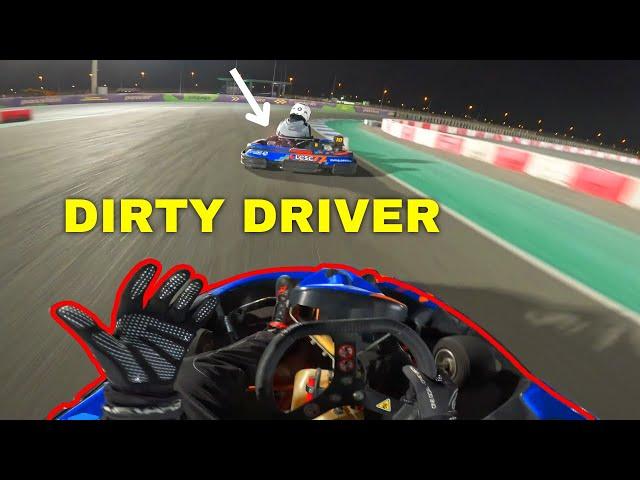 Don't be this guy when you go Karting!